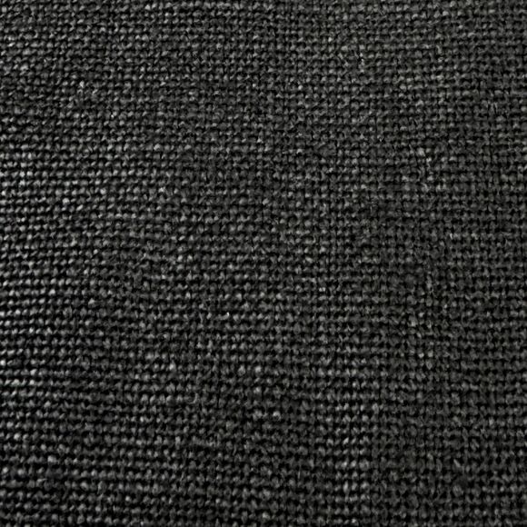 Williams Sonoma Reversible Belgian Linen Pillow Cover 22x22" Black/White NWOT - Picture 3 of 11